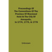 Proceedings Of The Conventions Of The Province Of Maryland, Held At The City Of Annapolis, In 1774, 1775, & 1776