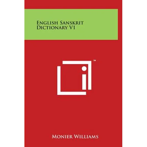 English Sanskrit Dictionary V1