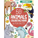 50 Animals Coloring Book & Fun Facts for Kids: Discover a Colorful World of Amazing Animals