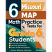 6 Missouri MAP Math Practice Tests for Grade 6 Students: A Complete Guide to Building Math Mastery and Excelling on the Missouri MAP Test