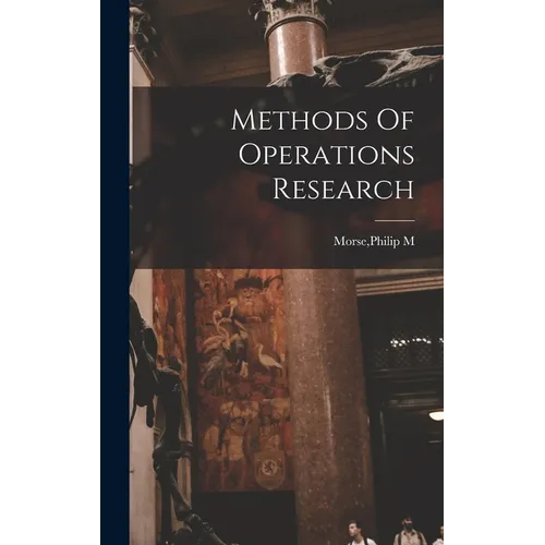 Methods Of Operations Research