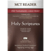 MCT Reader Old Testament Large Print, Mickelson Clarified: -Volume 1 of 2- A more precise translation of the Hebrew and Aramaic text in the Literary R