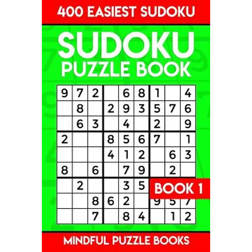 Sudoku Puzzle Book: 400 Easiest Sudoku