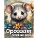 Opossum Coloring Book: Great Gifts For Boys, Girls And Adults Who Love Opossum