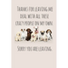 Thanks for leaving me deal with all these crazy people on my own.: Perfect goodbye gift for coworker that is leaving / going away gift for your co wor