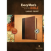 Every Man's Bible NLT, Large Print, Tutone