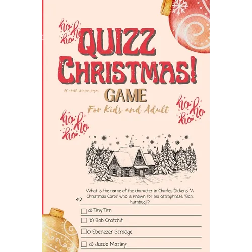 Christmas Quiz Game: Great Quiz Challenge for Kids and Adults: The Great Christmas Quiz Challenge for Kids and Adults: The Great Quiz Challenge for Ki