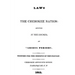 Laws of the Cherokee Nation