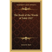 The Book of the Words of Tobit 1927