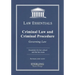 Criminal Law and Criminal Procedure, Law Essentials: Governing Law for Law School and Bar Exam Prep