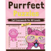 Purrfect Puzzles: Cat Crosswords for All Levels: Easy, Medium, and Hard, Large Print Edition with Kitten and Cat Themes, Over 90 Challen