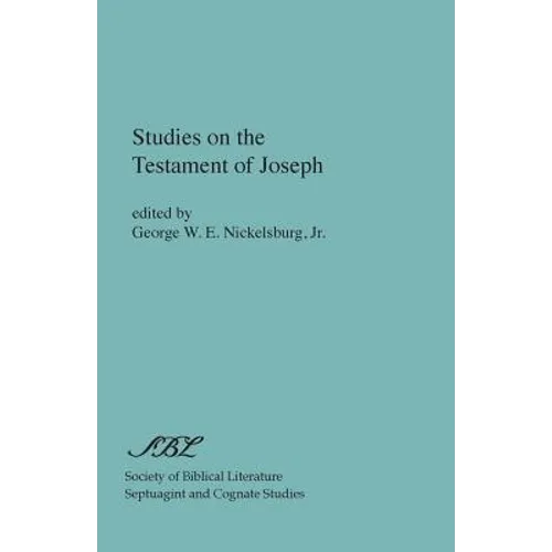 Studies on the Testament of Joseph