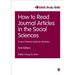 How to Read Journal Articles in the Social Sciences: A Very Practical Guide for Students
