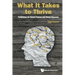 What It Takes to Thrive: Techniques for Severe Trauma and Stress Recovery