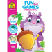 School Zone Fun and Games Preschool Activity Workbook