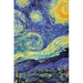 Van Gogh: Starry Night Painting, Hardcover Journal Writing Notebook Diary with Dotted Grid, Lined, Blank, Vintage Paper Style Pages