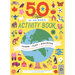 50 Maps of the World Activity Book: Learn - Play - Discover with Over 50 Stickers, Puzzles, and a Fold-Out Poster