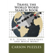 Travel the World Word Search Book