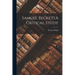 Samuel BeckettA Critical Study