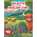 Majestic Highland Cows: An Intricate Coloring Journey: Experience the Beauty and Serenity of Scotland's Iconic Creatures Through Detailed Illustration