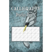 Calligraphy Practice Paper: 100 sheet pad, calligraphy style writing paper and workbook.