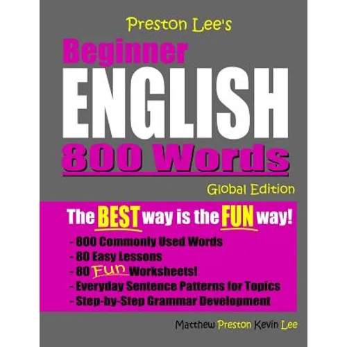 Preston Lee's Beginner English 800 Words Global Edition
