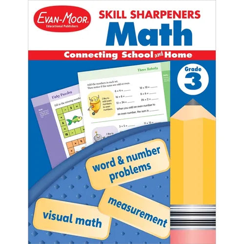 Skill Sharpeners: Math, Grade 3