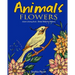 Animals Flowers: Adult Coloring Book Stress Relieving Patterns