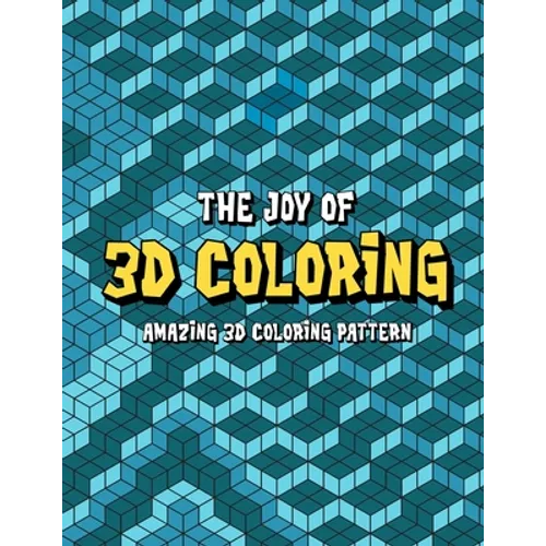 3D Coloring: 3D Activity Book 3D Coloring Book