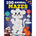 100 Animal Mazes for kids for Kids Ages 4-8: Fun Mazes and Coloring for Preschool, Kindergarten, and School-Age Children