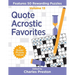 Quote Acrostic Favorites: Features 50 Rewarding Puzzles