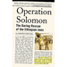 Operation Solomon: The Daring Rescue of the Ethiopian Jews