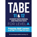 TABE 11 and 12 Student Math Manual and Practice Tests for Level A