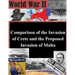 Comparison of the Invasion of Crete and the Proposed Invasion of Malta
