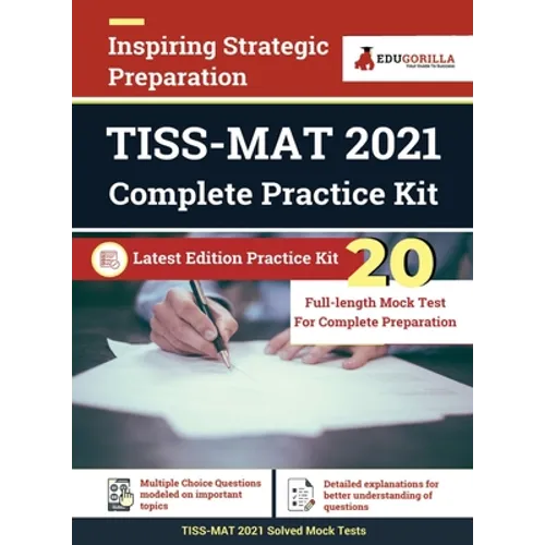 TISS-MAT Exam Preparation Book 2023: Management Aptitude Test - 20 Full Length Mock Tests (Solved Objective Questions) with Free Access to Online Test