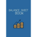 Balance Sheet Book: Log, Track, & Record Expenses & Income- With Columns For Financial Date, Description, Reference-: Budget Saver, 105 Pages, 6"x9".