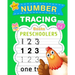 Fun Number Tracing Book for Preschoolers & Kids Ages 3-5: Count and Trace Numbers Practice Handwriting Workbook for Pre K, Kindergarten and Kids Ages