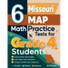 6 Missouri MAP Grade 4 Math Practice Tests: A Complete Guide to Building Math Mastery and Excelling on the Missouri MAP Test