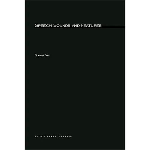 Speech Sounds and Features