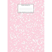 Marble Notebook A4: Pastel Pink College Ruled Journal
