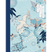 Kanji Practice Notebook: Crane and Flower Cover - Japanese Kanji Practice Paper - Writing Workbook for Students and Beginners - Genkouyoushi Notebook