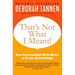 That's Not What I Meant!: How Conversational Style Makes or Breaks Relationships