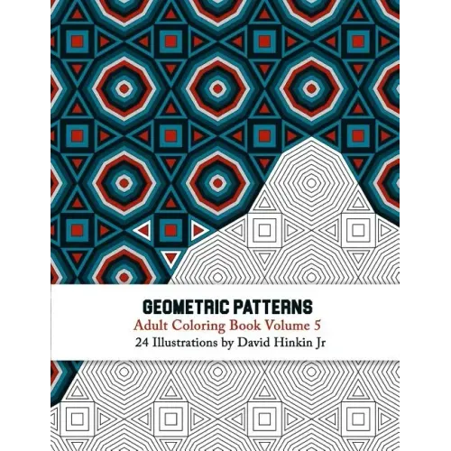 Geometric Patterns - Adult Coloring Book Vol. 5