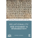 Relationality: From Attachment to Intersubjectivity