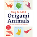 Fun & Easy Origami Animals: Full-Color Instructions for Beginners (Includes 20 Sheets of 6 Origami Paper)