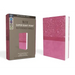 NIV, Super Giant Print Reference Bible, Giant Print, Imitation Leather, Pink, Red Letter Edition