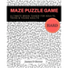 Maze Puzzle Game: 50 Ultimate Brain Training Maze for Adults, Teens and Young Adults