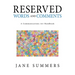 Reserved Words and Comments: A Communications Art Handbook