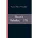 Bacon's Rebellion, 1676