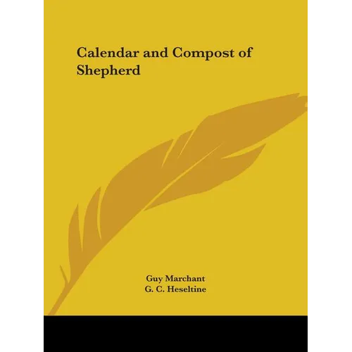 Calendar and Compost of Shepherd